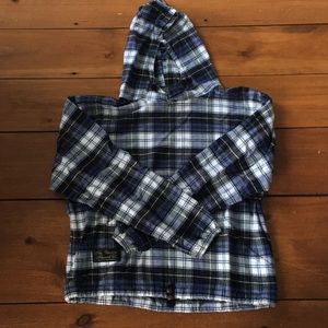 Vermont flannel sweatshirt
